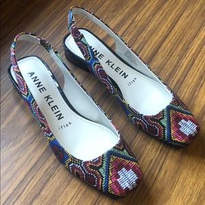 Anne Klein Slingback Flat NWOT